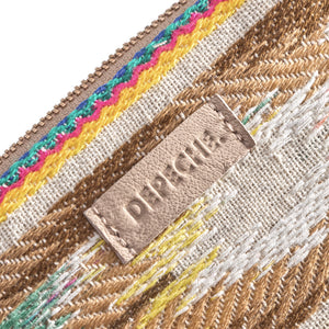 Depeche | Embroidered | Clutch