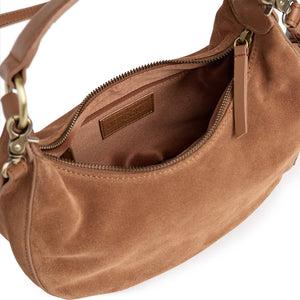 Depeche | Suede Hobo Crossover Bag