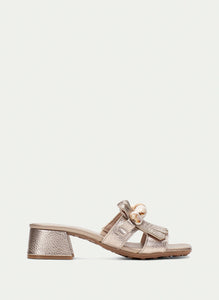 Hispanitas | Dallas Metallic Sandals