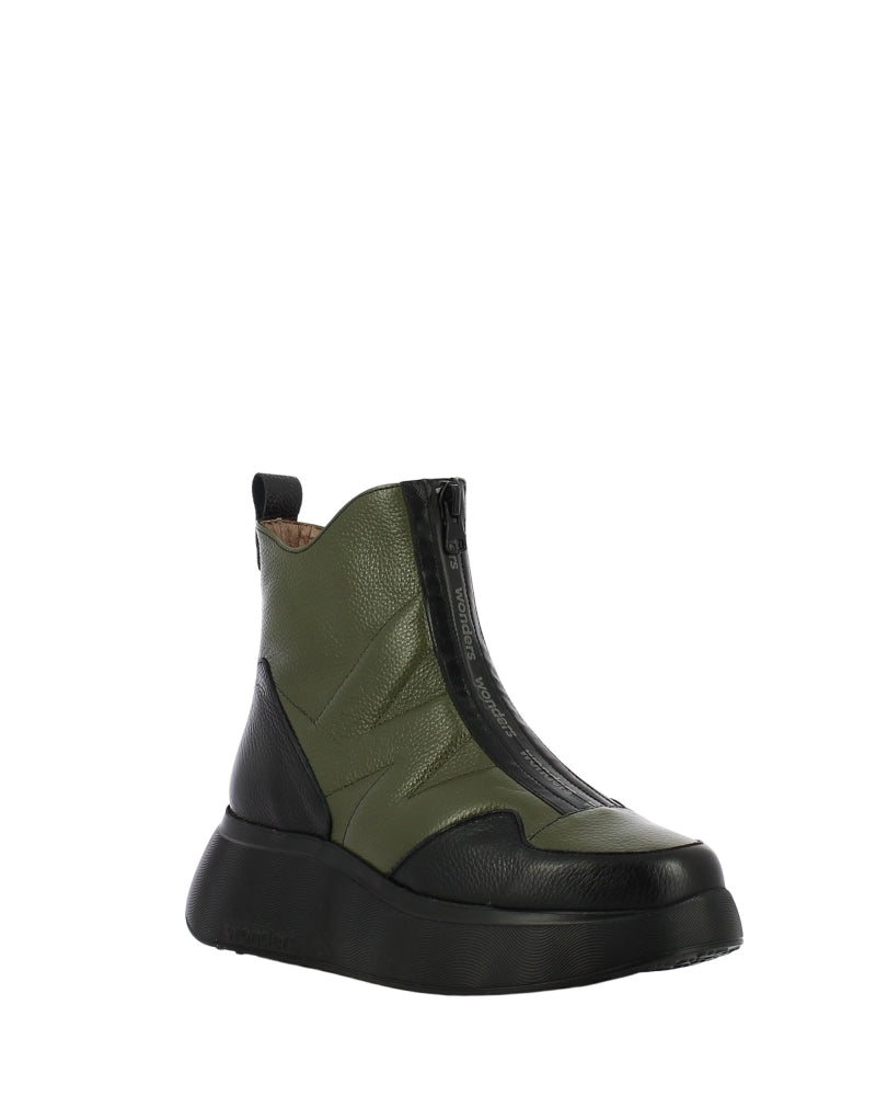 Wonders | Beti Zip Front Boot