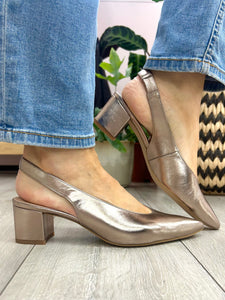 Unisa | Jensen Metallic Slingback Shoe