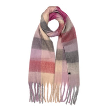 Load image into Gallery viewer, Soft Checked Blanket Scarf