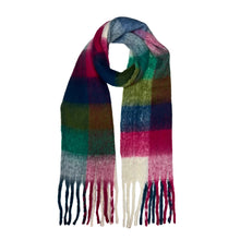 Load image into Gallery viewer, Soft Checked Blanket Scarf