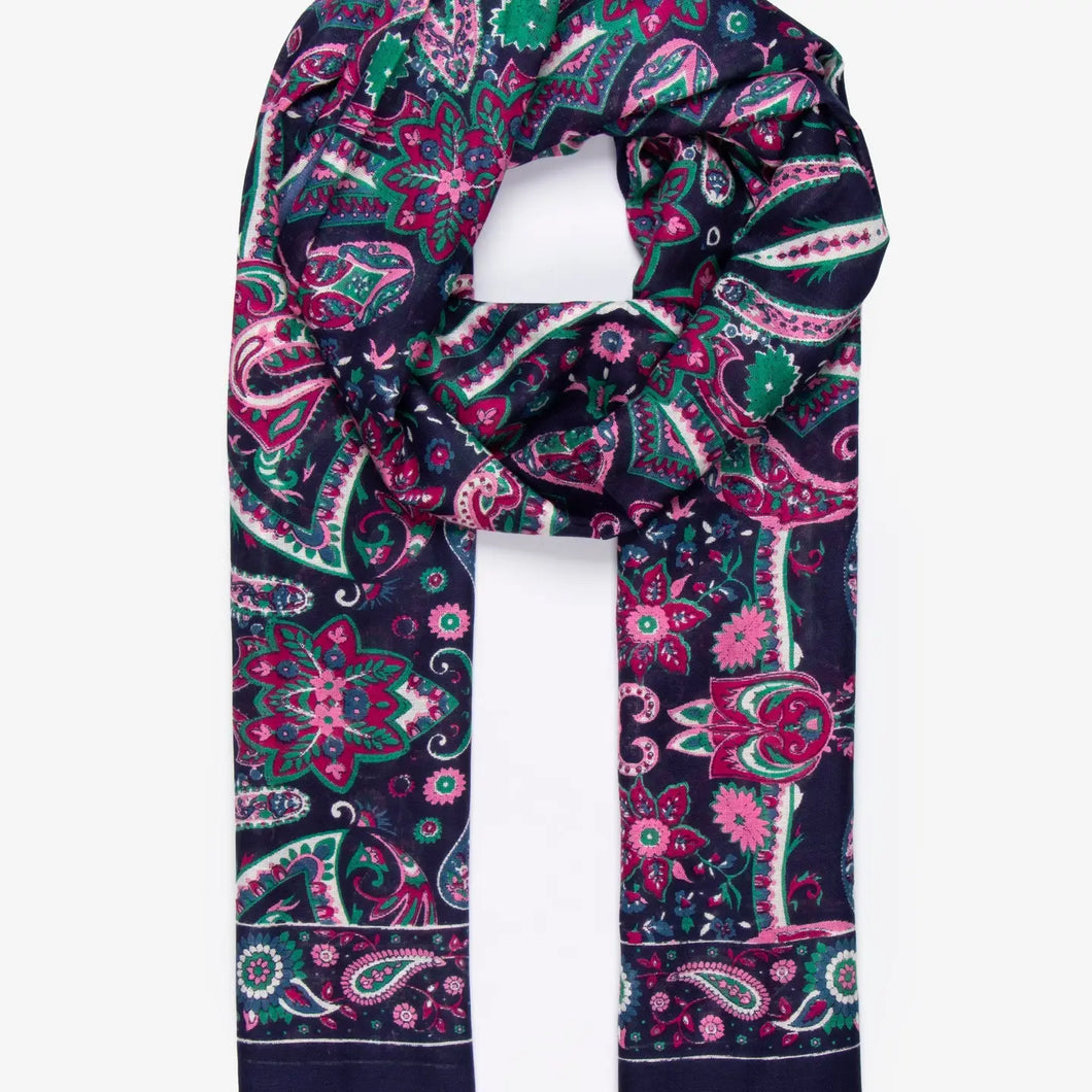 Hazel Paisley Scarf