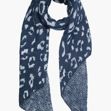 Load image into Gallery viewer, Leopard Print Asymmetric Scarf