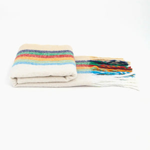 Shelly Rainbow Stripe Scarf