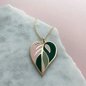 Enamel Necklace