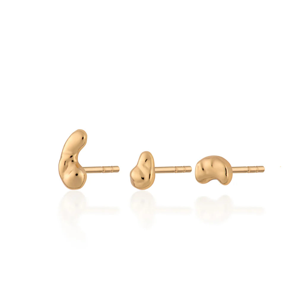 SP Nugget Stud Earrings | Small