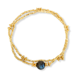 Ashiana | Bluebell Bracelet | Labradorite