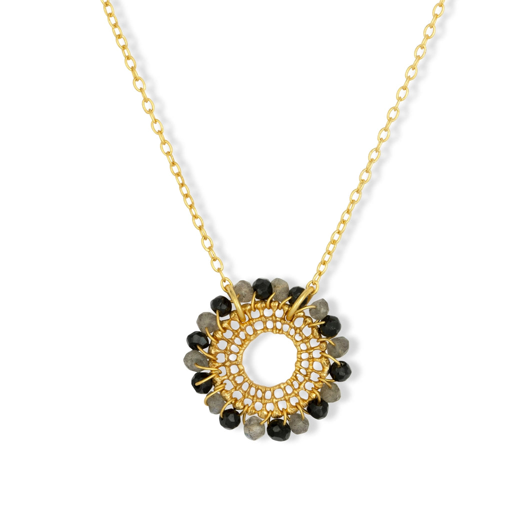 Ashiana | Nelly Necklace | Black & Grey