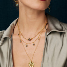 Load image into Gallery viewer, Ashiana | Maeve Charm Necklace | Labradorite