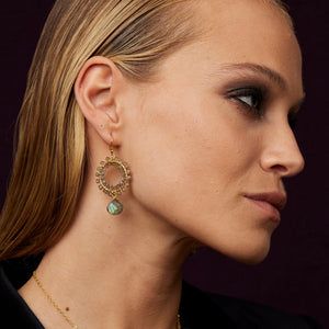 Ashiana | Talia Earrings | Labradorite