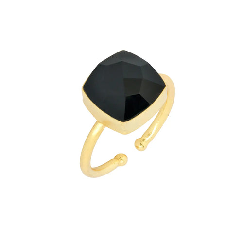 Ashiana | Darcy Ring | Black Onyx