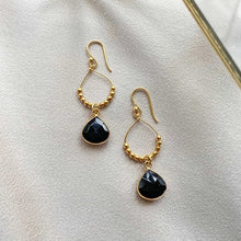 Load image into Gallery viewer, Ashiana | Bay Reef Earrings | Black Onyx