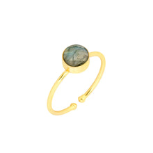 Load image into Gallery viewer, Ashiana | Dotty Ring | Labradorite