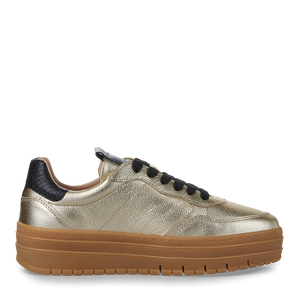 Tamaris | Metallic Flatform Trainer