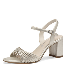 Load image into Gallery viewer, Tamaris | Metallic Strappy Sandal