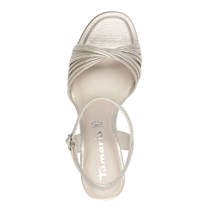 Tamaris | Metallic Strappy Sandal