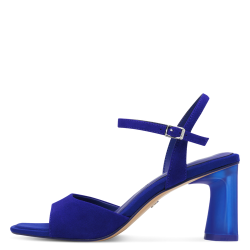 Tamaris | Cobalt Suede Sandal