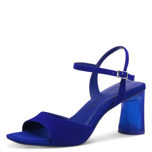 Tamaris | Cobalt Suede Sandal