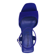 Load image into Gallery viewer, Tamaris | Cobalt Suede Sandal