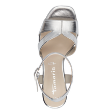 Load image into Gallery viewer, Tamaris | Metallic Platform Sandal