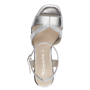 Tamaris | Metallic Platform Sandal