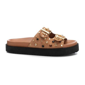 Carmela | Studded Slider Sandals