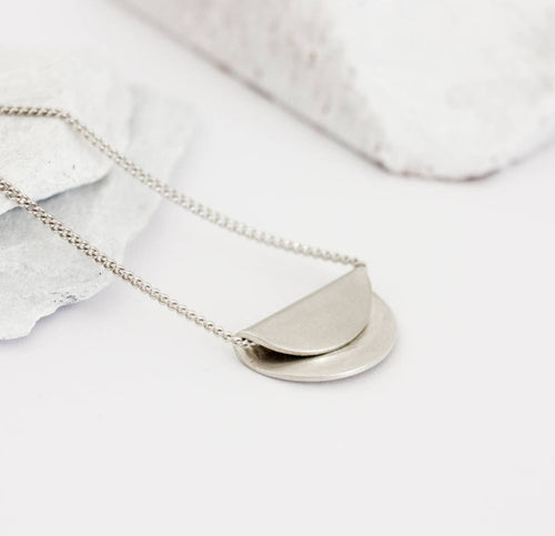 Fold over Necklace | 925 Silver
